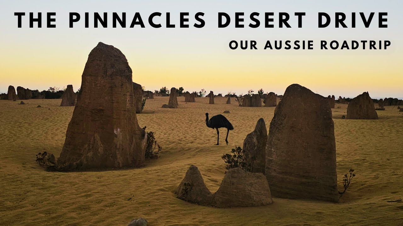 Pinnacles Desert Drive at Sunset | AUSSIE ROADTRIP (Ep 10)