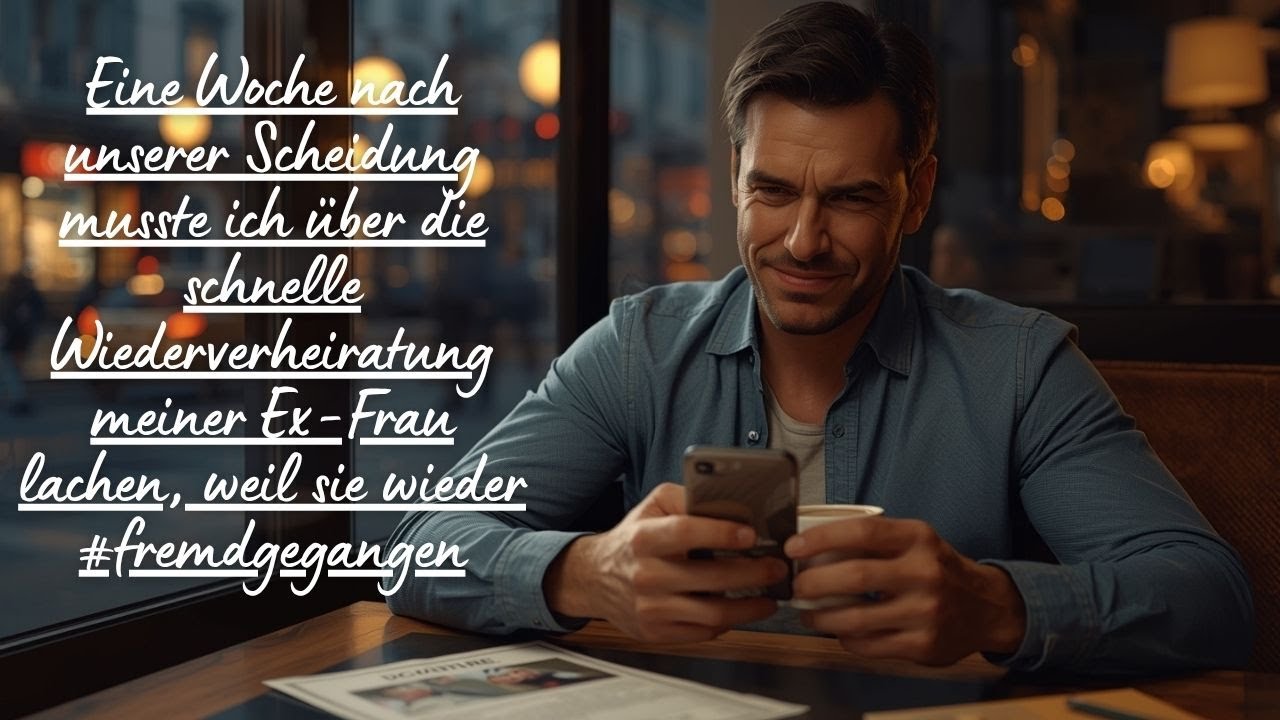 Nur eine Woche nach der Scheidung hat sie ihn geheiratet – jetzt kann ich nicht mehr aufhören zu...