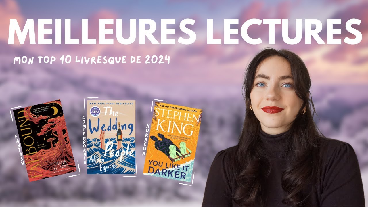 TOP 10 LIVRES DE 2024 🏆 Mes meilleures lectures de l'année
