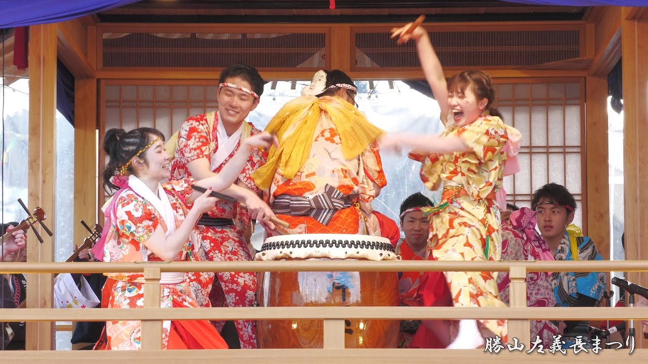 勝山左義長まつり 保存会 初日最終 2023年 / 福井県勝山市 澤区櫓