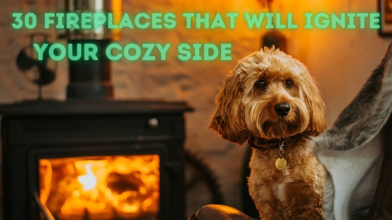 30 Creative Fireplace Surround Ideas | for a Stunning Focal Point #interiordesign #fireplace