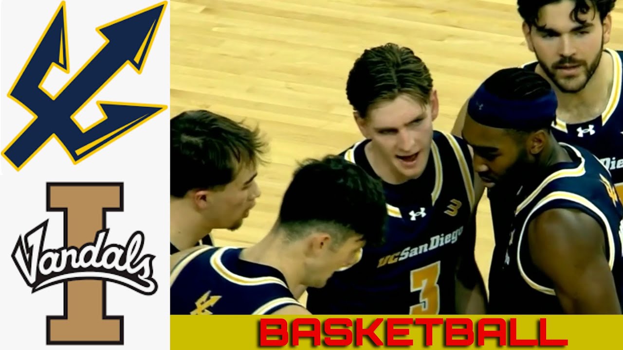 UC SAN DIEGO vs IDAHO Basketball Game Full Highlights 2024