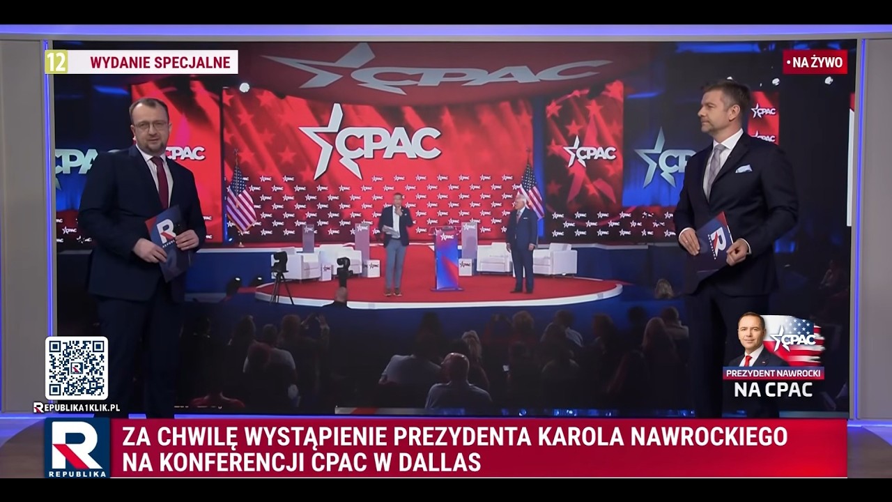 Wielkie ŚWIĘTO KONSERWATYST&Oacute;W w USA &ndash; CPAC 2026 z udziałem Prezydenta RP! | Wydanie Specjalne cz. 1