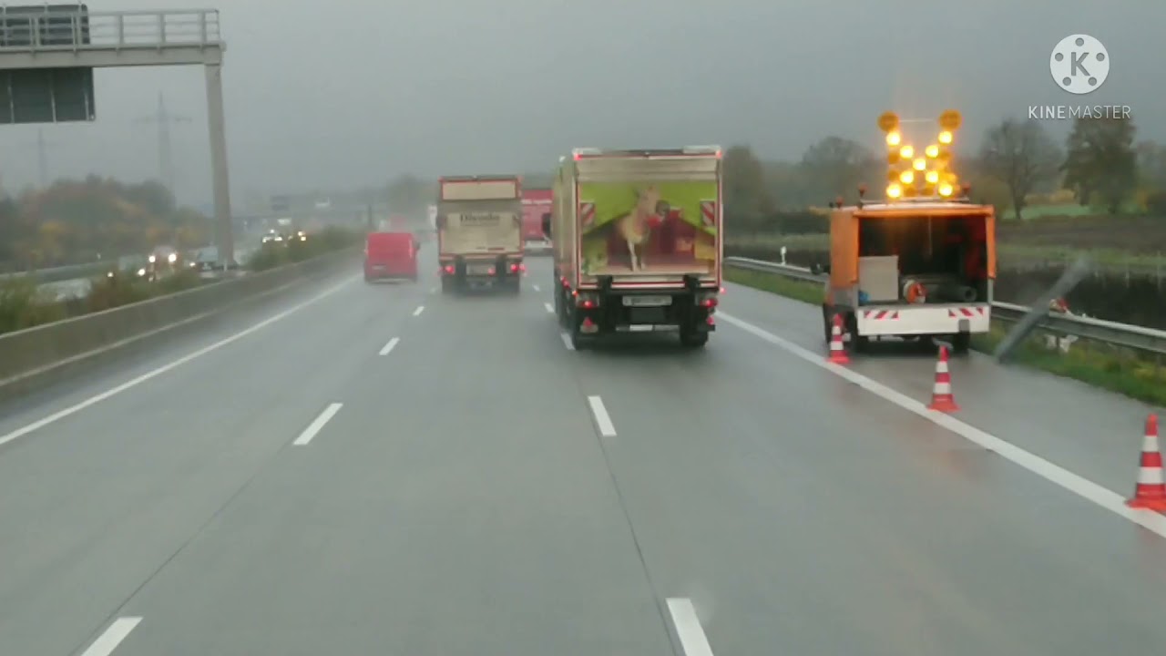 From Borgstedt Bound to Frankfurt Germany, Highway A7