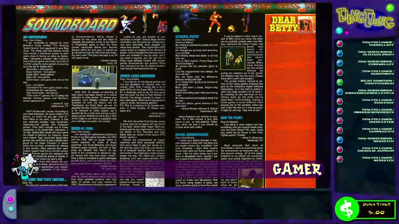 DingDongVG Stream (7-10-22) Pt. 1 - Video Game Magazines