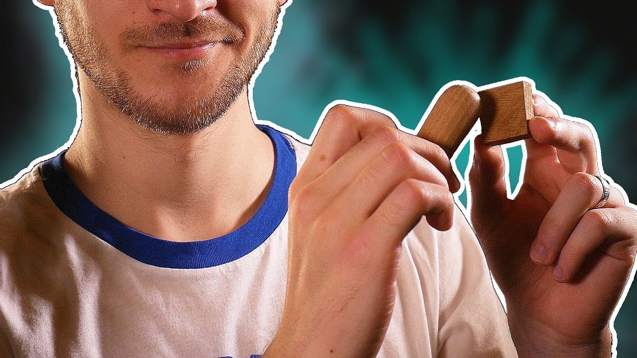 ASMR Binaural Wooden Tingles for Your Relaxation , Whispering