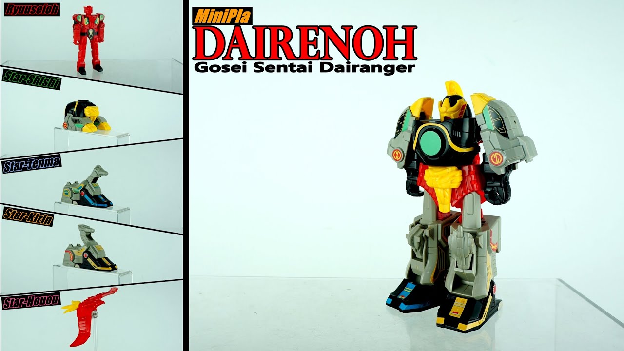 Review MINI PLA DairenOh 五星合体大連王