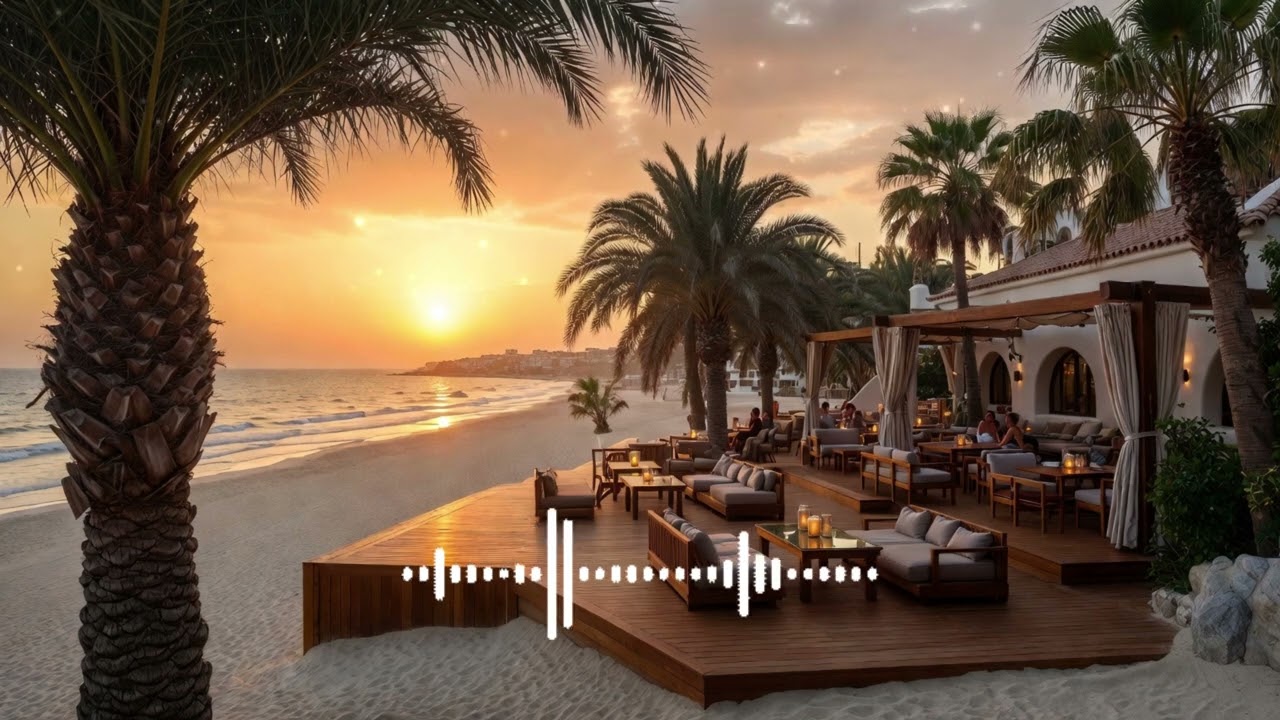 Sesión Completa Chill Out 1 Hora | Guitarra Española, Playa y Puesta de Sol