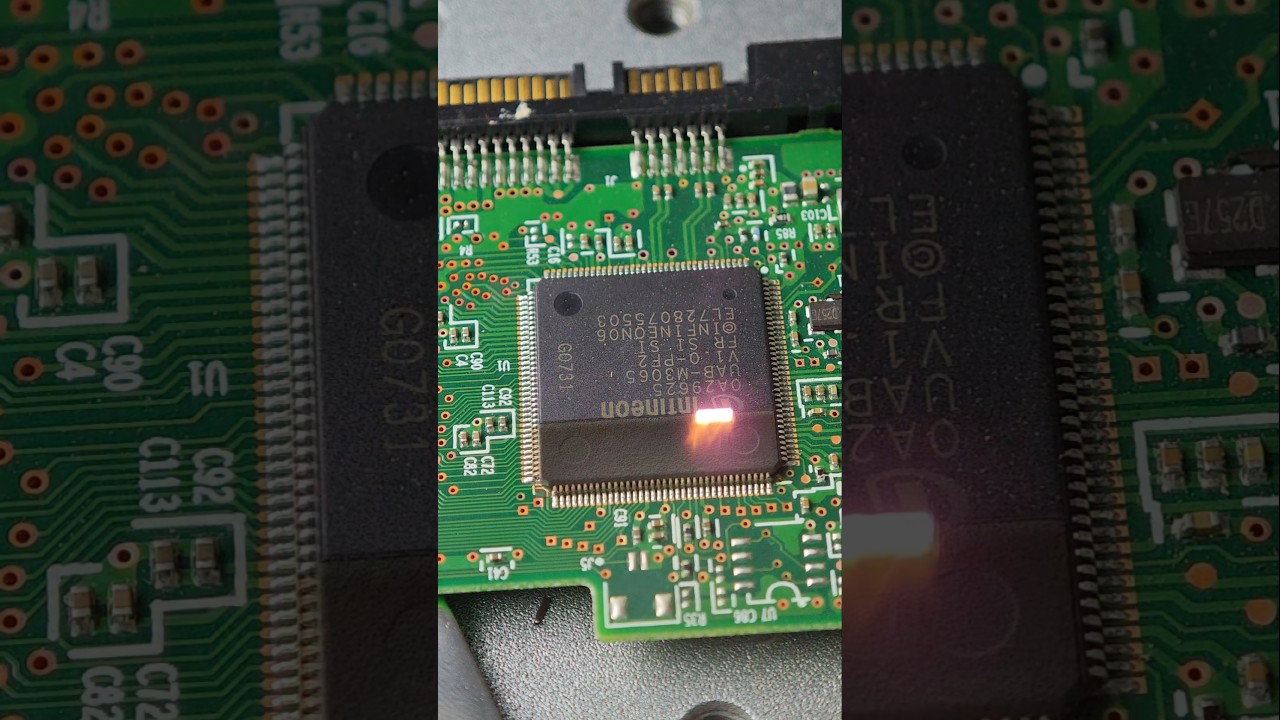 Laser and micro chip