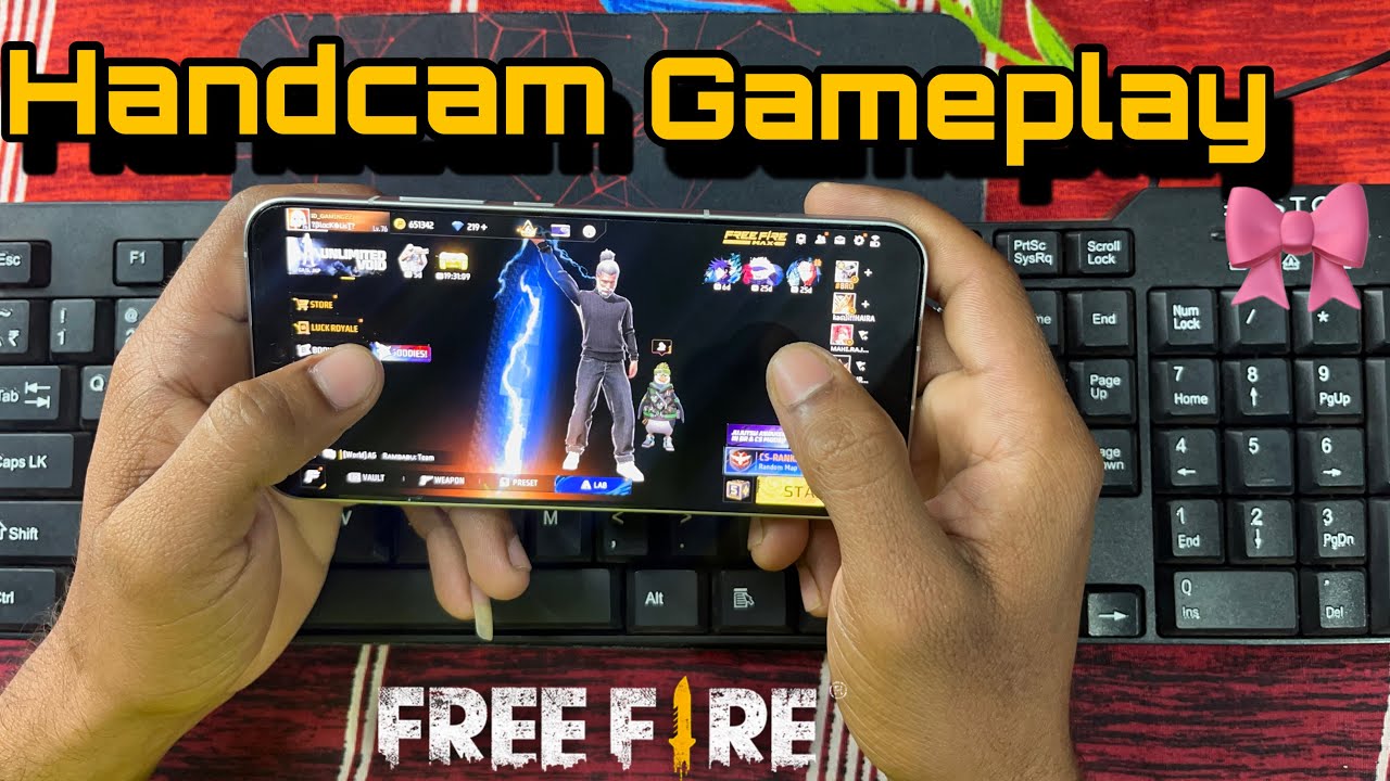 HANDCAM ⚡️90fps FREE FIRE GAMEPLAY 🔥 OPPO RENO 13 256gb