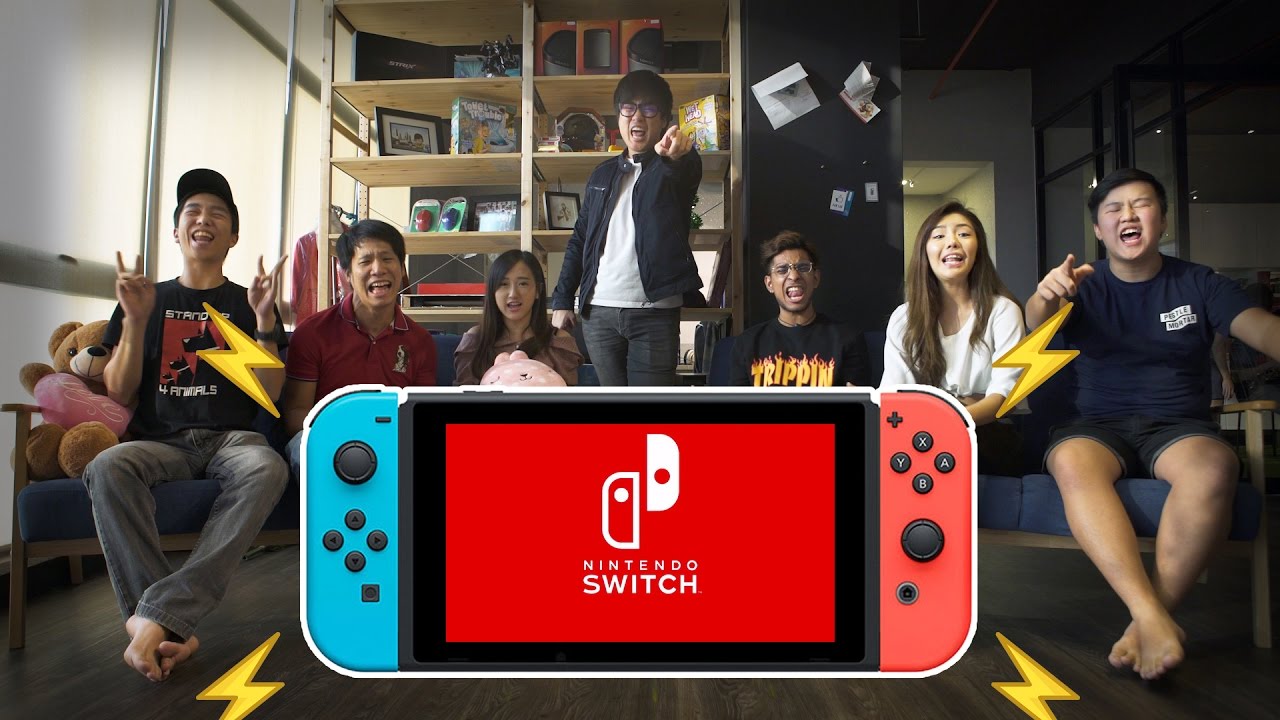 NINTENDO SWITCH CHALLENGE!!