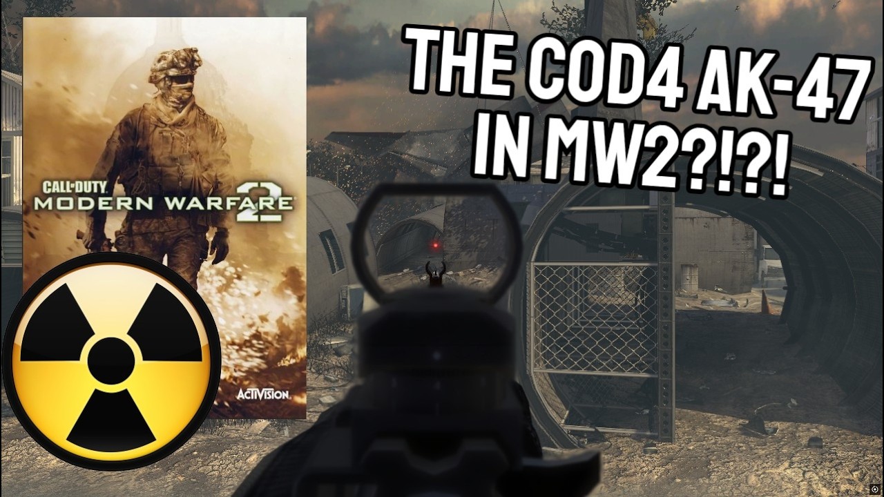 В MW2 (2009) добавили АК-47 из COD4, и это просто имба.