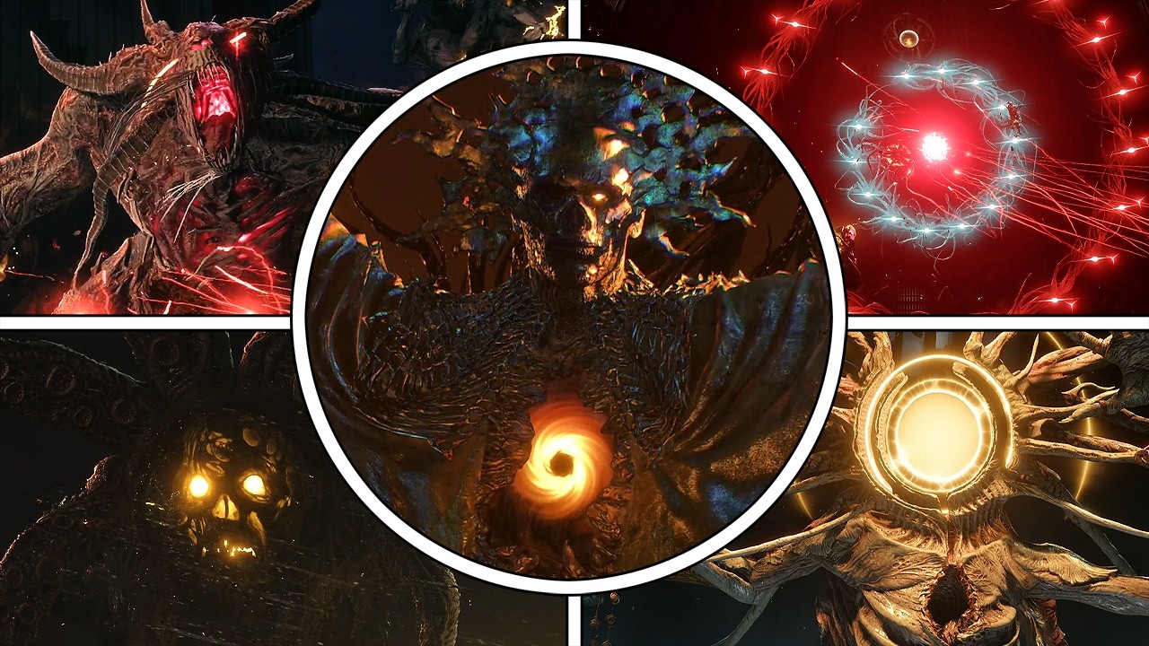 SAROS - All Bosses & All Endings (No Damage)