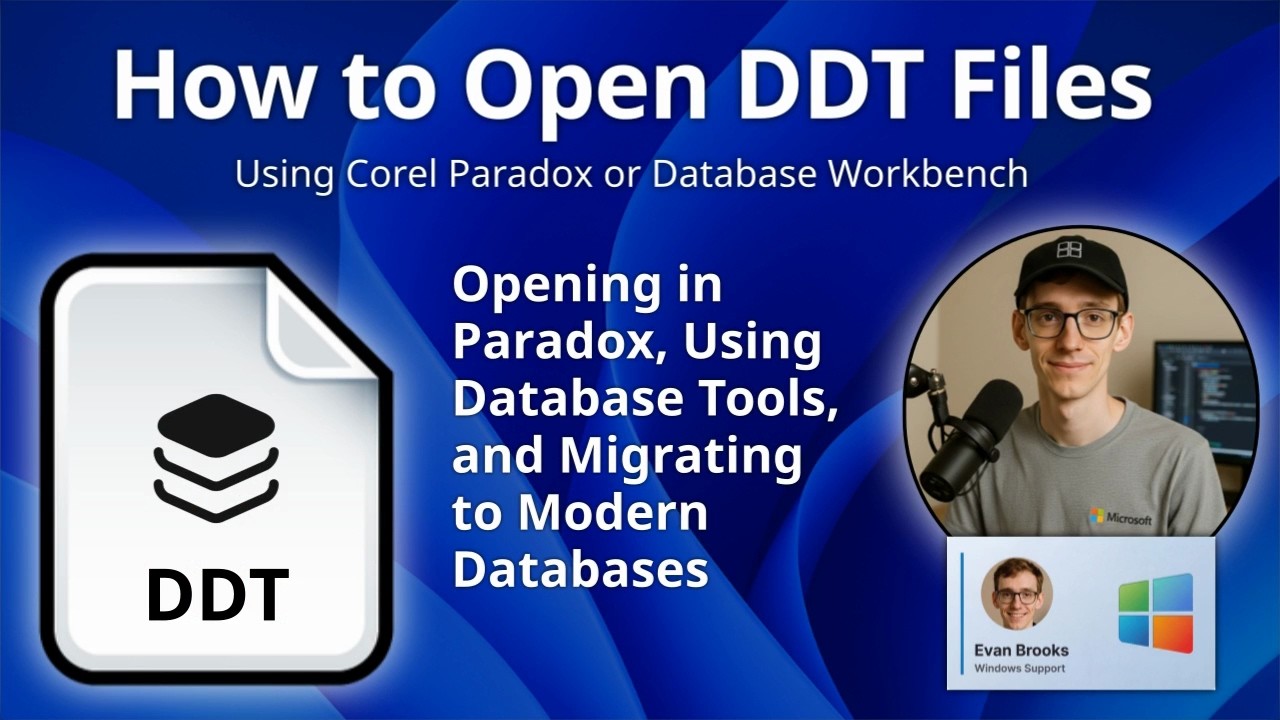 Как открыть файлы DDT (табличные memo-поля баз данных Paradox)
