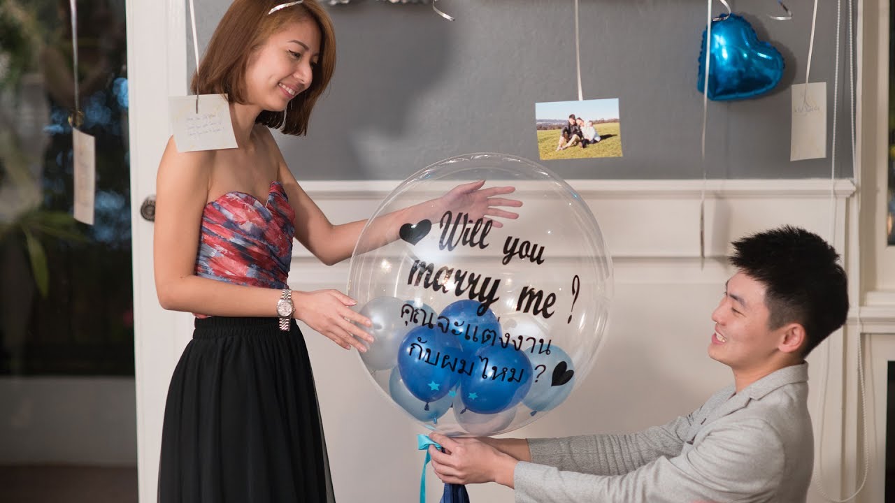 Surprise Proposal JJ & Millie at Bangkok - Thailand