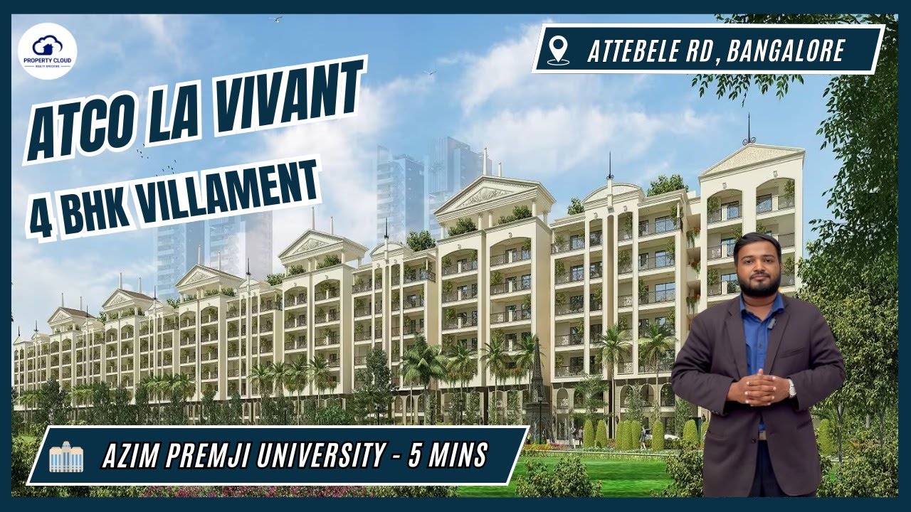 Atco La Vivant luxury Project Get Details WIth 4 BHK  Villas Tour, Pricing Location & Much More