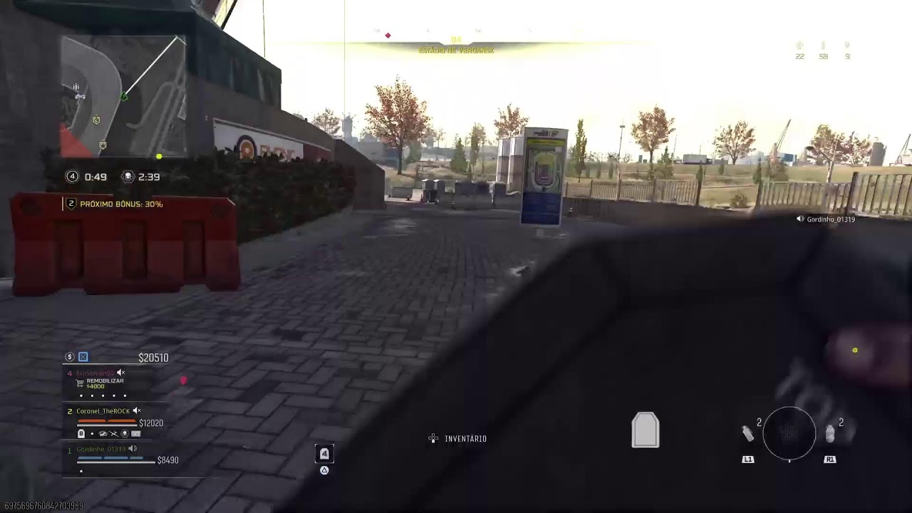 Testando a nova atualização do Warzone  no ps5👽