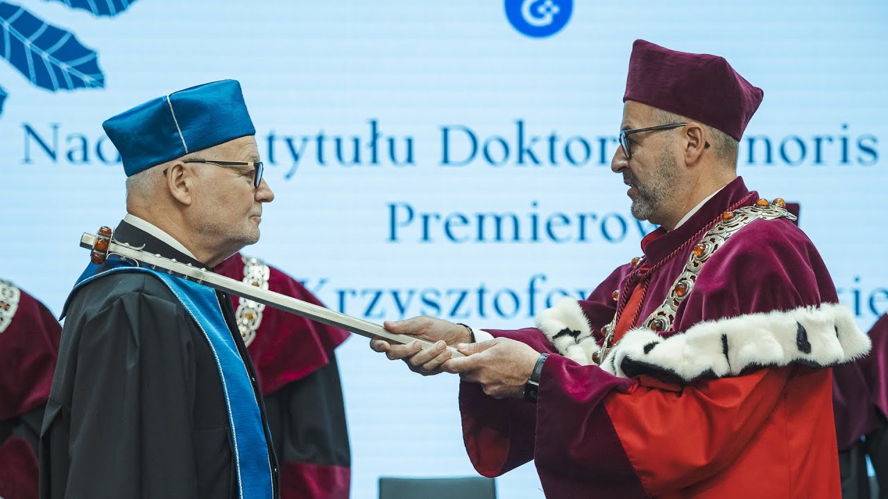 Inauguracja Roku Akademickiego 2024/25 w UG i nadanie tytułu doktora honoris causa J. K. Bieleckiemu