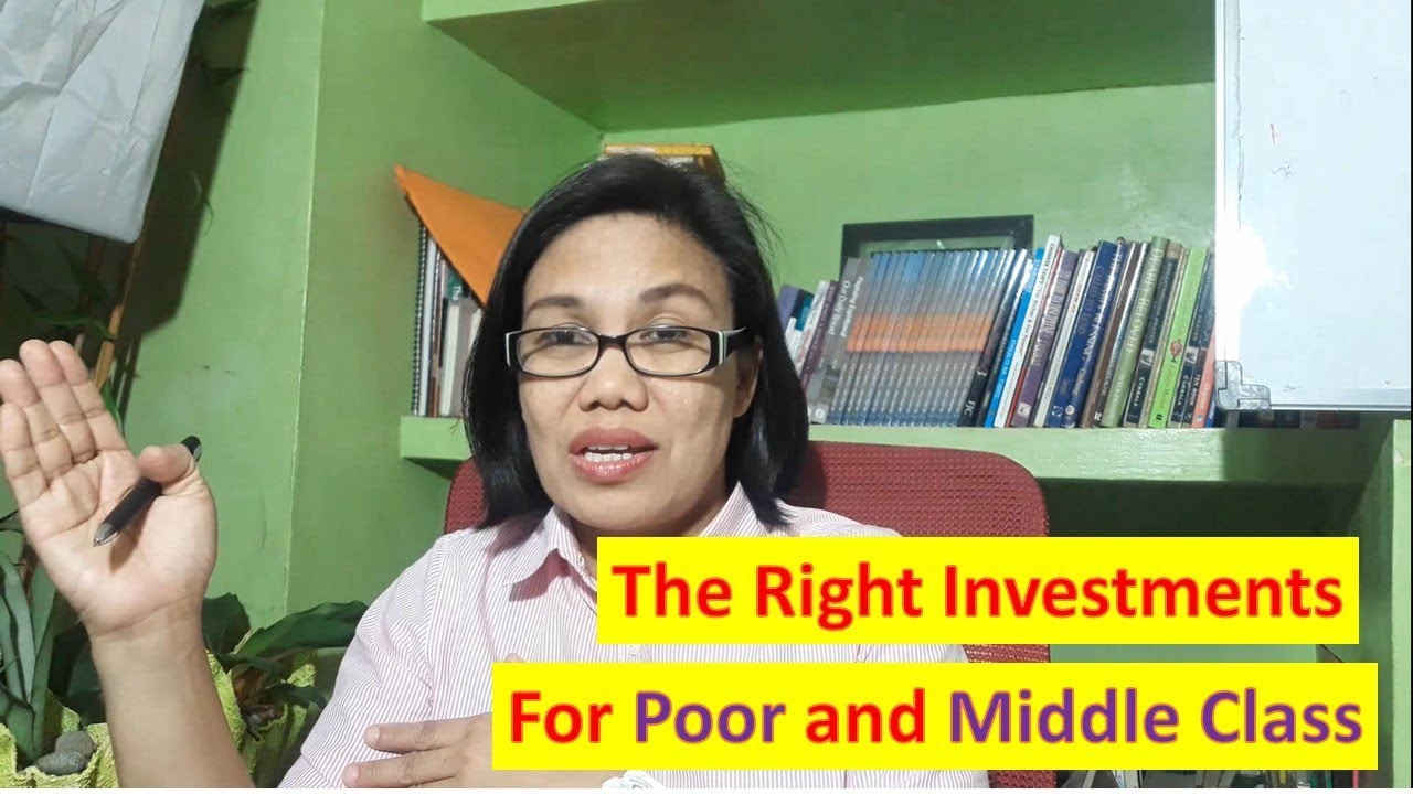 The right investments for poor and middle class