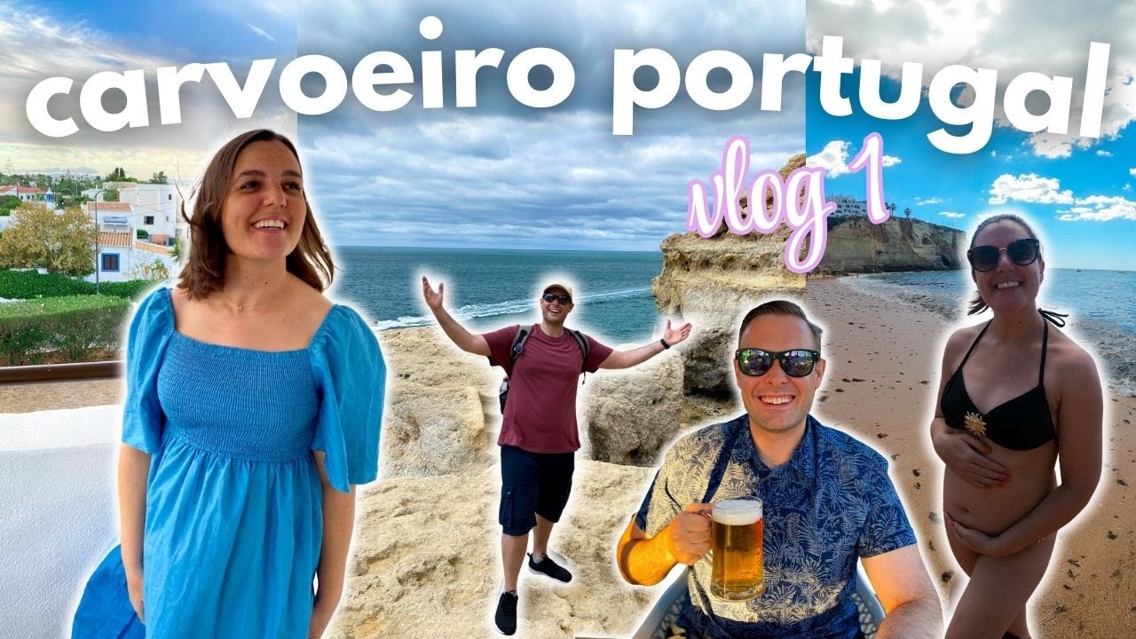 PORTUGAL VLOG! Travel Day, Monte Carvoeiro Resort, Carvoeiro Boardwalk, Caves & Beach! 🏝️☀️