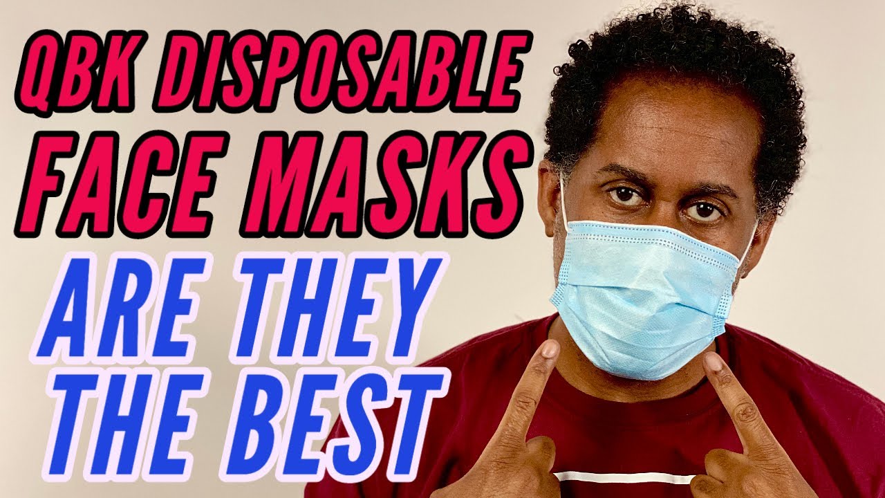 What Is The Best Face Mask Episode 2 | QBK Disposable Face Mask 50 Pack
