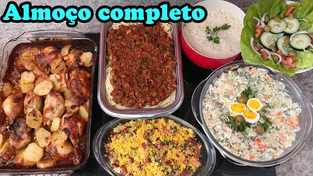 ALMOÇO DE DOMINGO COMPLETO E DELICIOSO #COMIDACASEIRA