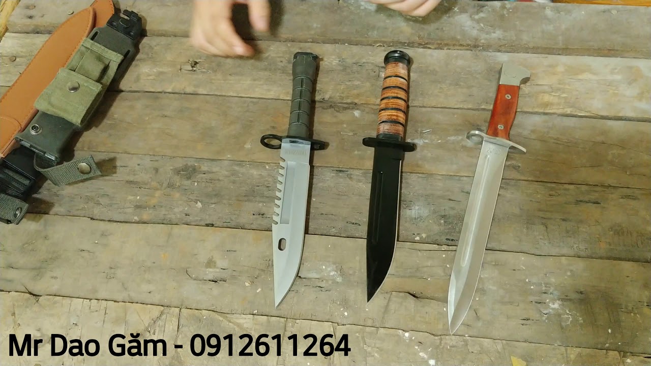 So Sánh, Đánh Giá 3 Loại Dao Găm Chiến Thuật Đi Rừng Tốt - 0912611264