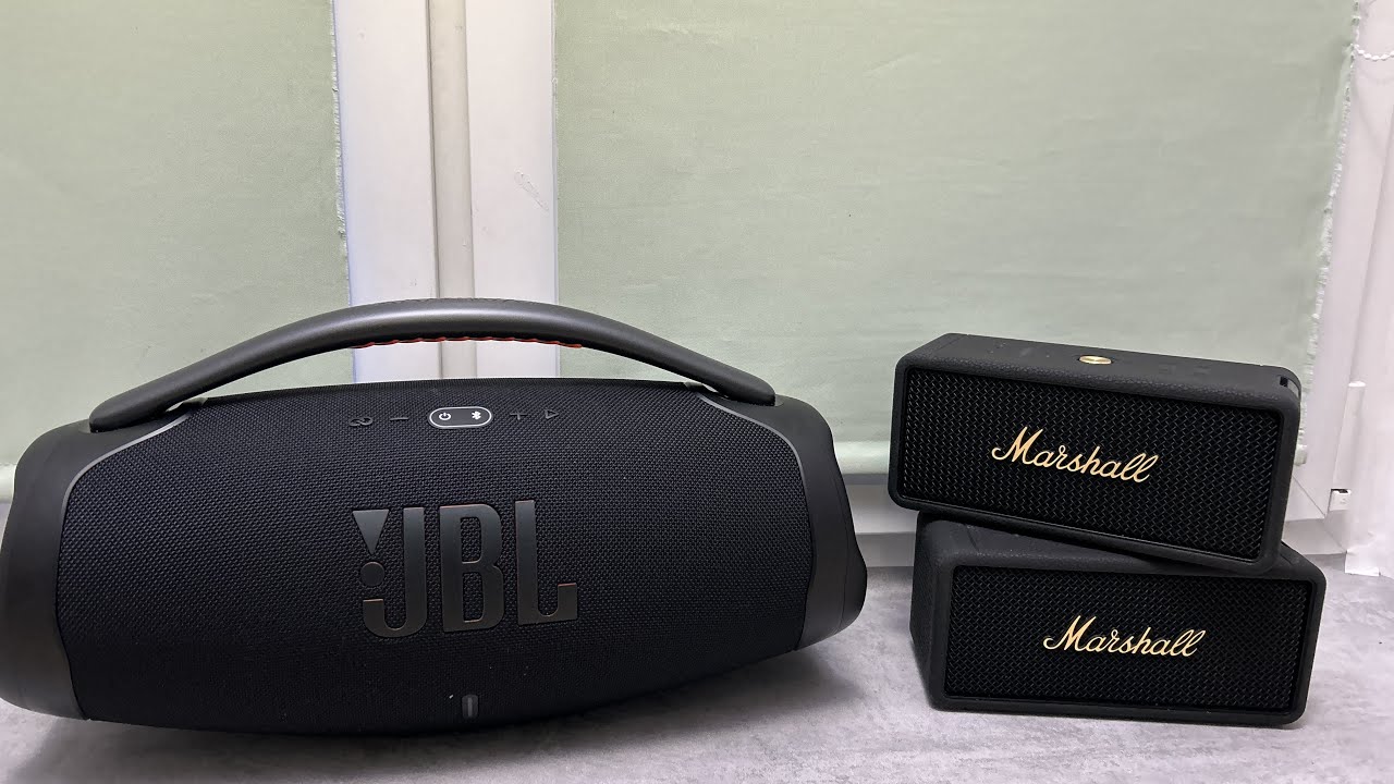 2x Marshall Middleton vs JBL Boombox 3 | Simillar bass performance 🤩