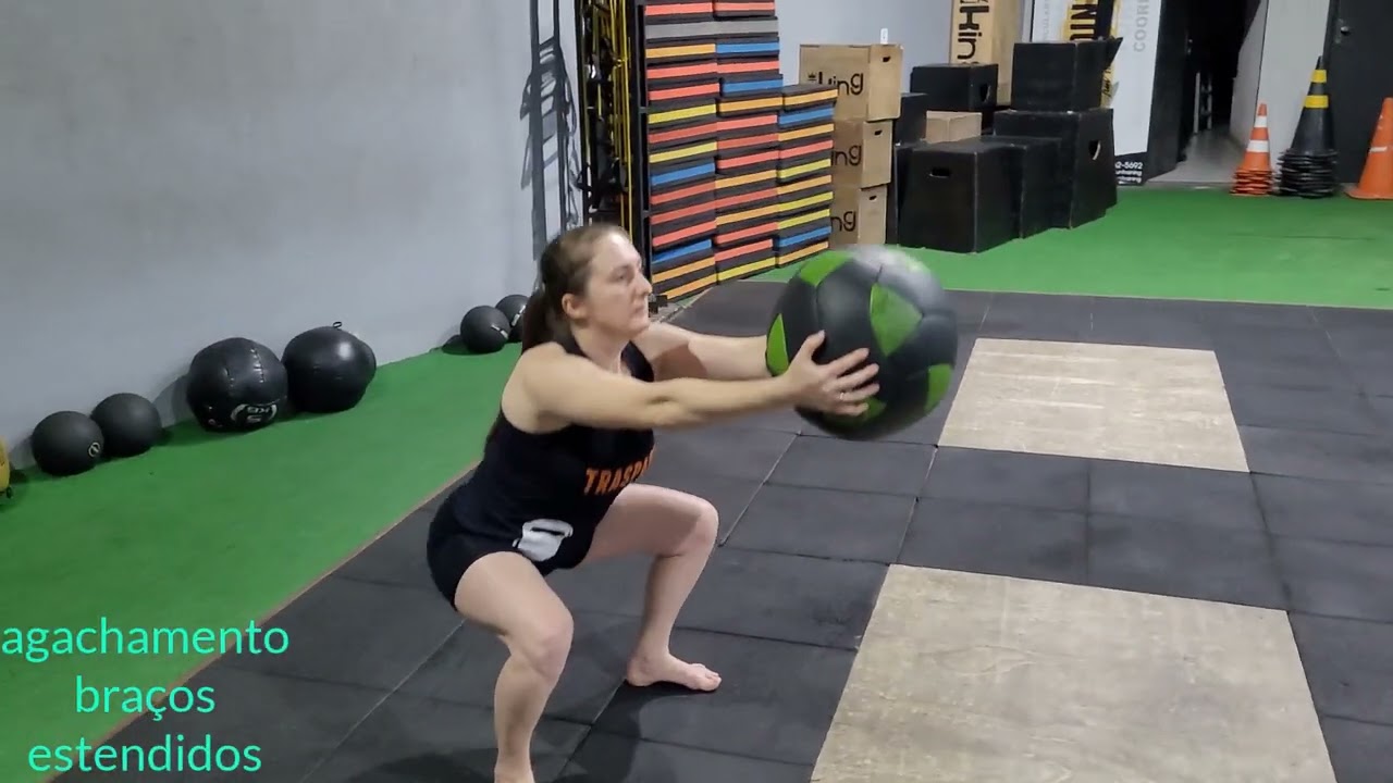 21 VARIAÇÕES DE EXERCICIOS COM WALL BALL