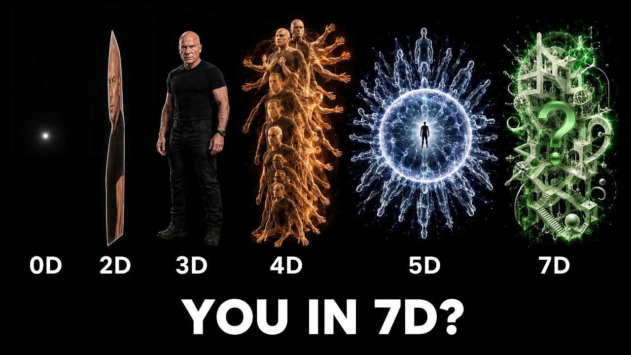 All 7 Dimensions Explained in Detail (From 0D to Infinity)