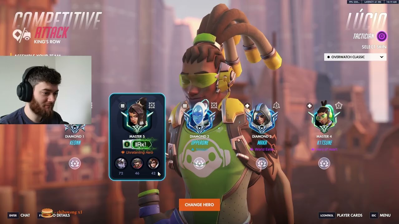 PRO DPS PLAYS BAPTISTE! Dafran 20k Heals Overwatch Season 1 Gameplay