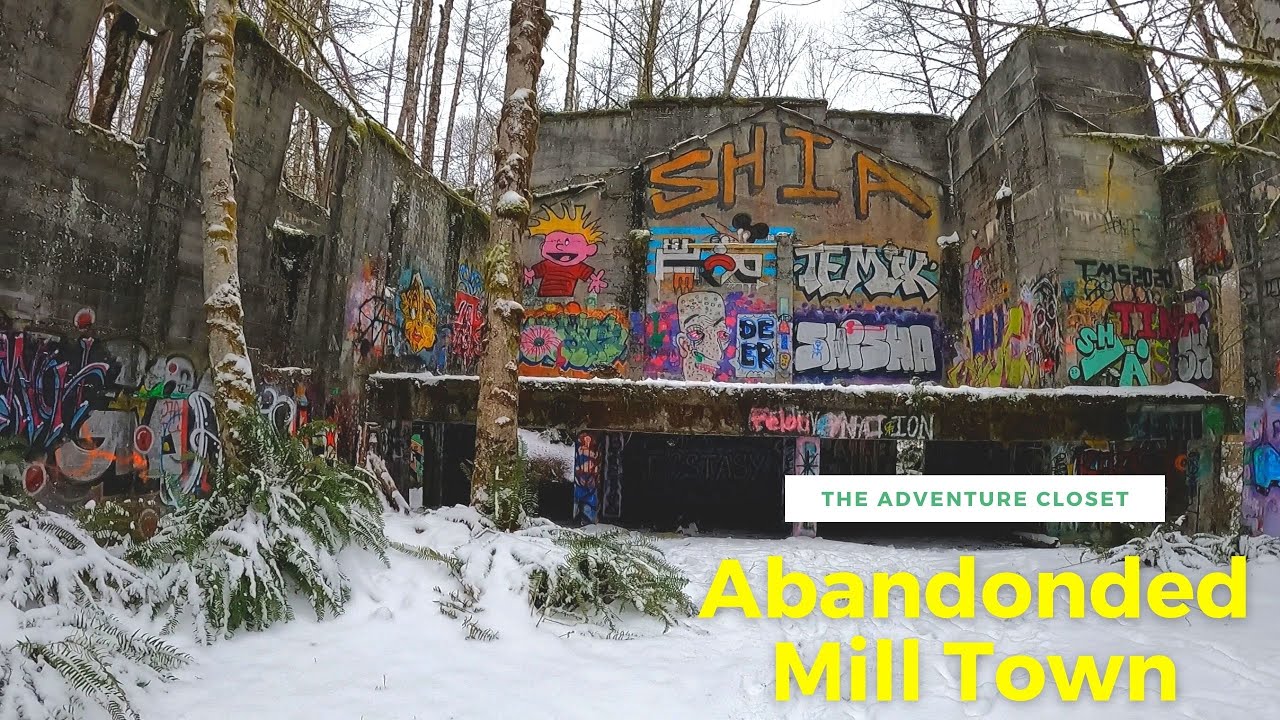 We explored an abandoned ghost town! | Fortson Mill, Darrington Washington