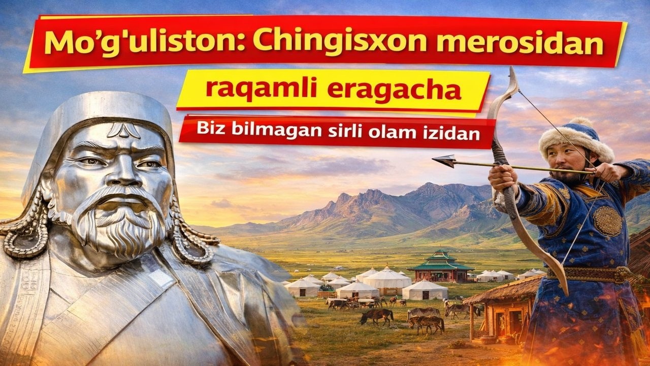 Mo‘g‘uliston: Chingisxon merosidan raqamli eragacha. Biz bilmagan sirli olam izidan
