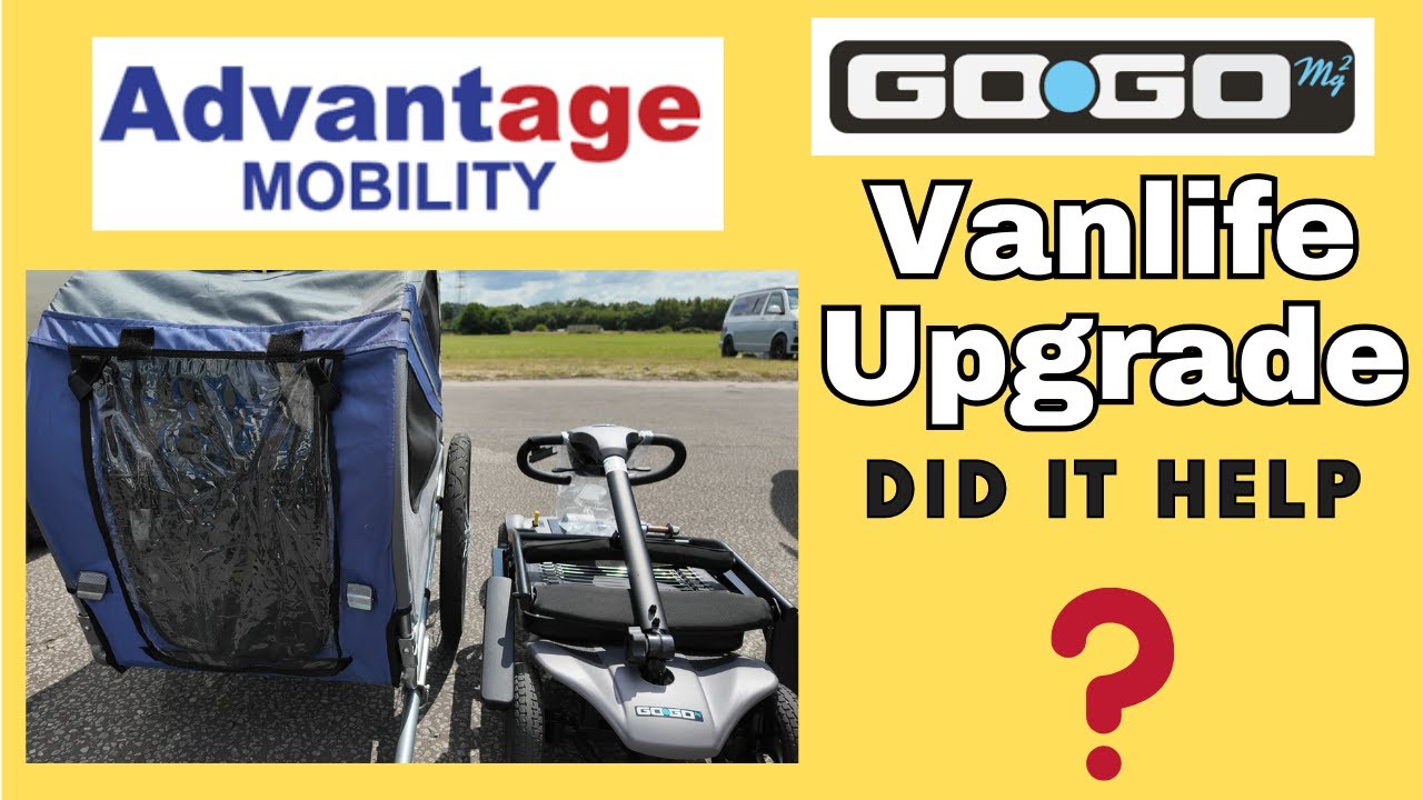 Vanlife Just Got EASIER with Pride GoGo mg2 Mobility Scooter and Dog Trailer