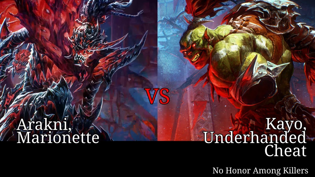 S03E13: Arakni, Marionette vs Kayo, Underhanded Cheat | No Honor Among Killers | Flesh and Blood
