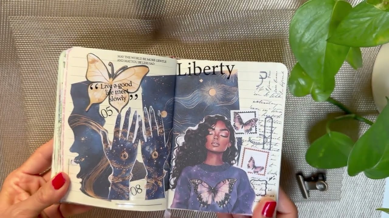 ASMR Art Journal Flip Through | The Quiet Page