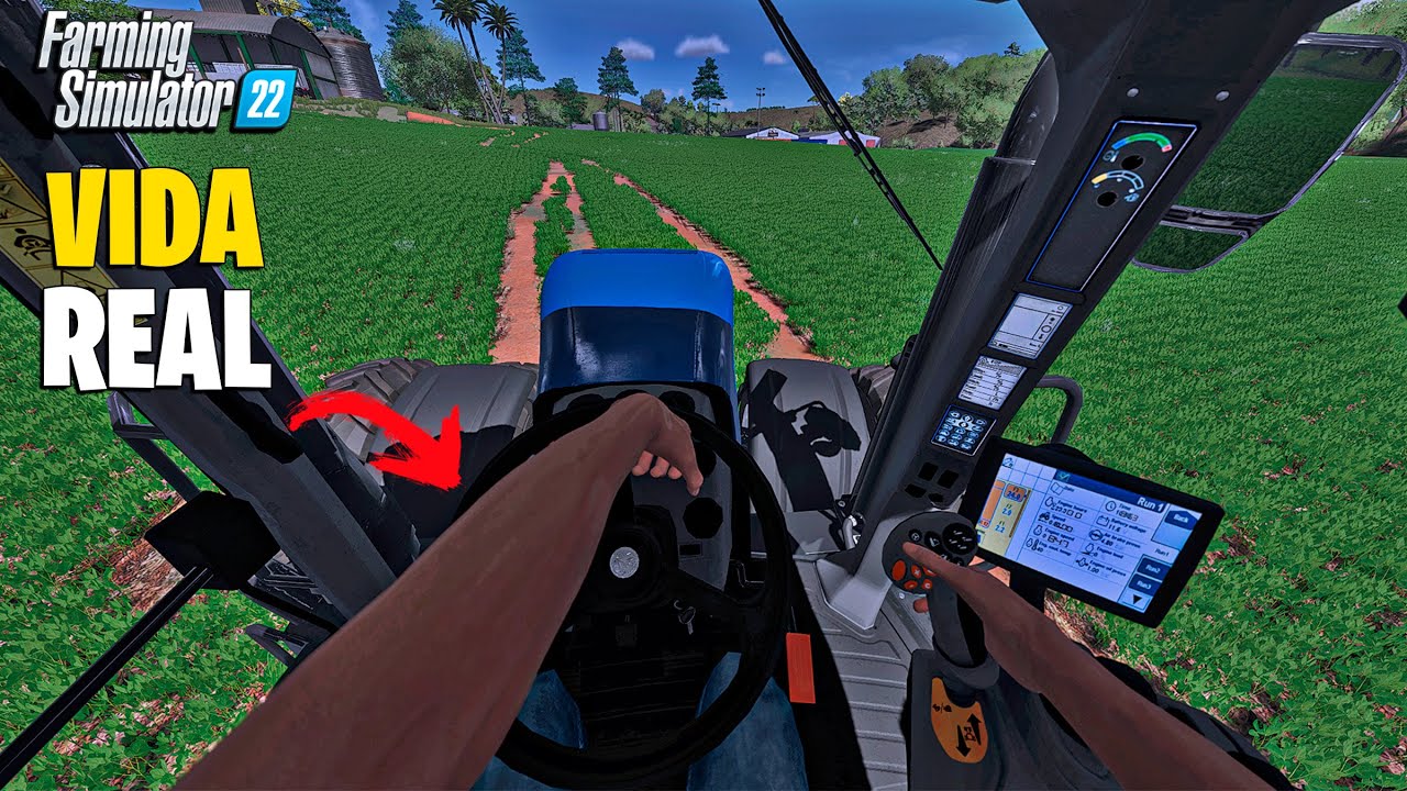 Farming simulator 22 realista | Como adicionar mãos no volante dos veículos