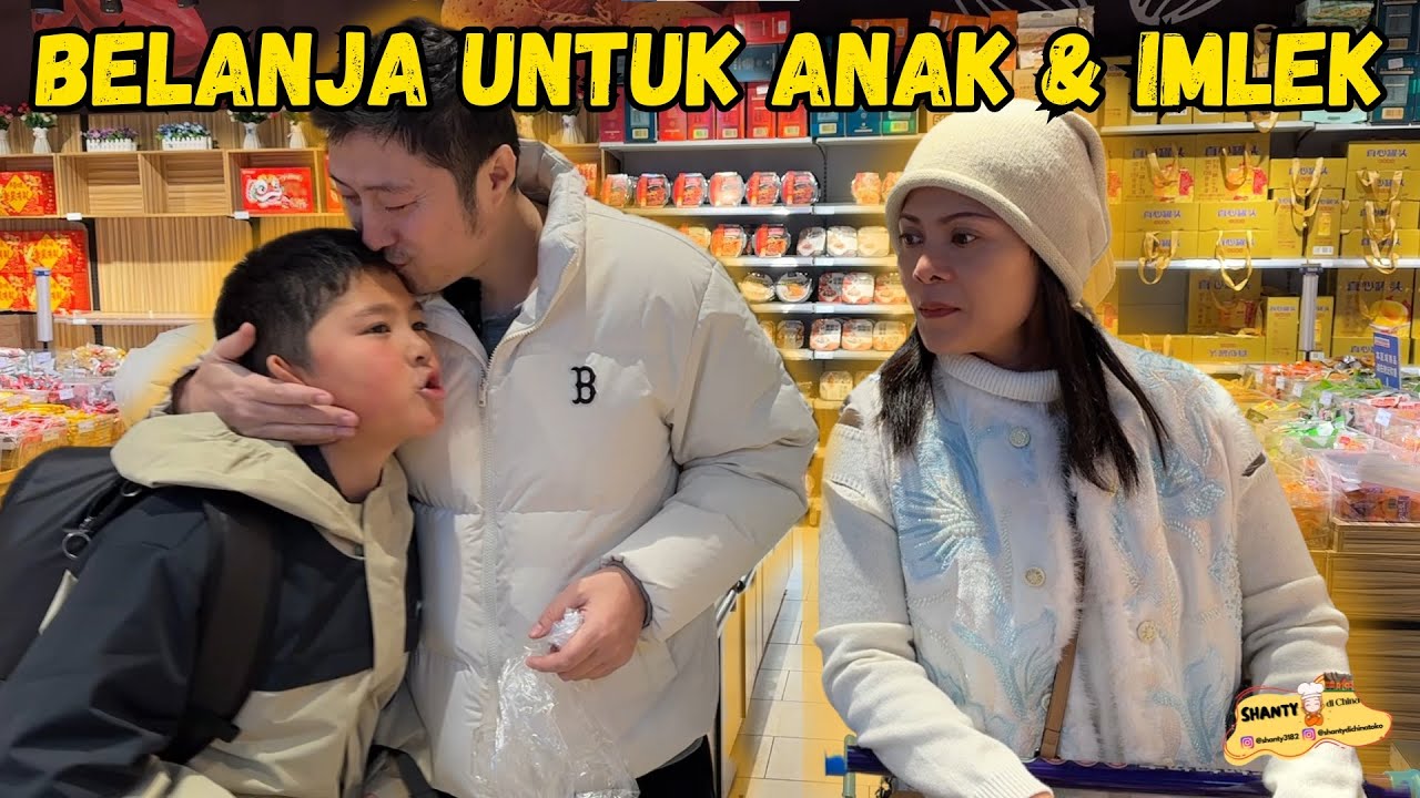 BELANJA PERSIAPAN IMLEK & AKHIRNYA BISA BAWA HANQI UNTUK BELANJA APA SAJA YANG DIA MAU! 🤭💗