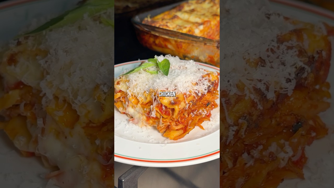 Рецепт куриной лазаньи