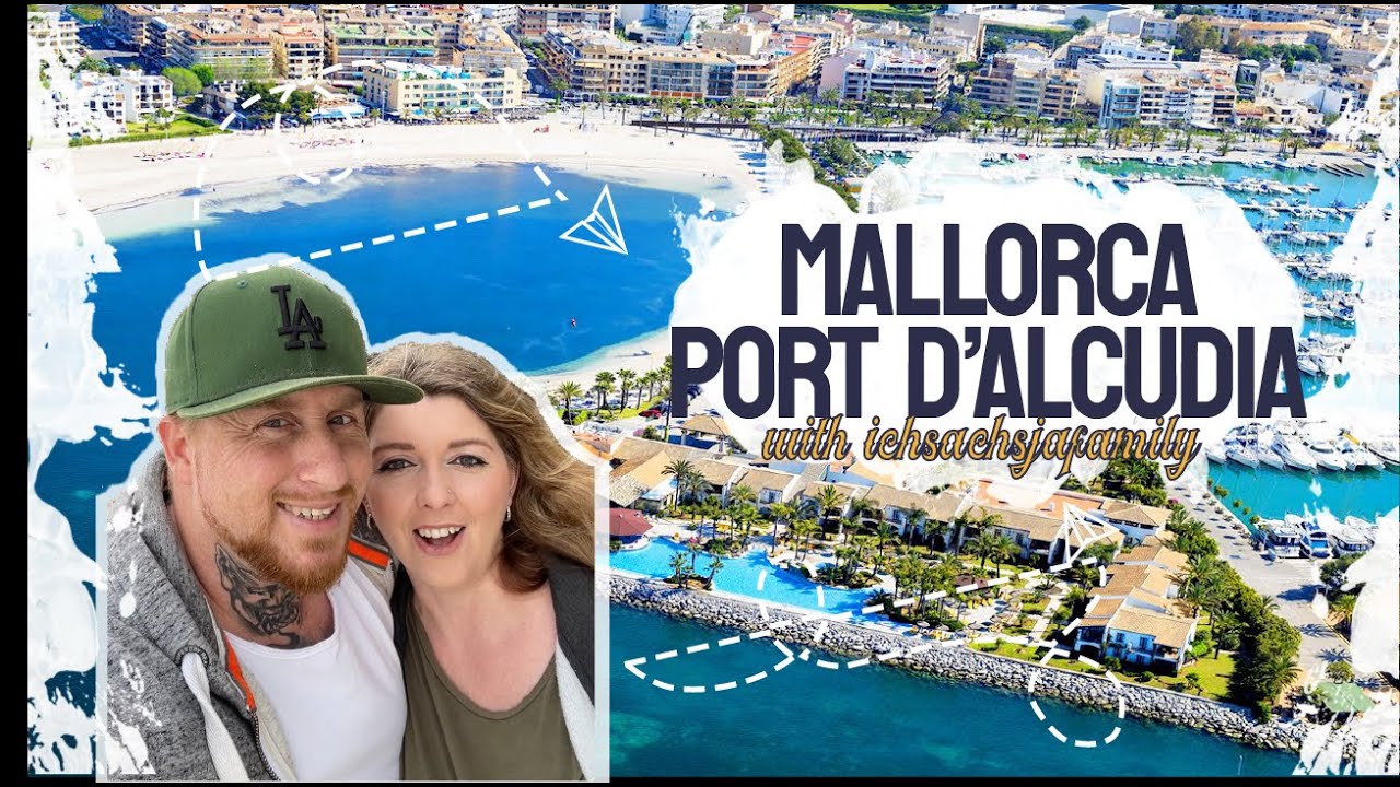 Mallorca with 4k drone - Port D'Alcudia