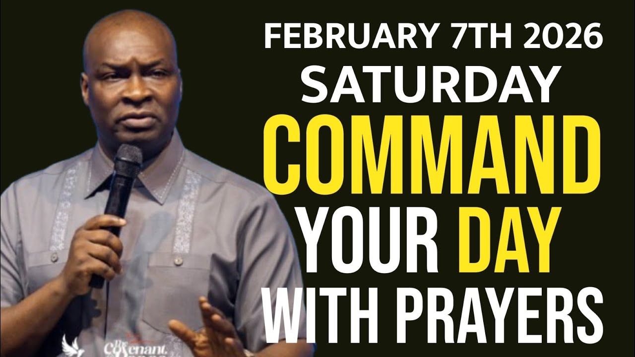 [SATURDAY 7TH FEBRUARY, 2026]SPEAK INTO YOUR SATURDAY BEFORE THE ENEMY DOES-APOSTLE JOSHUA SELMAN