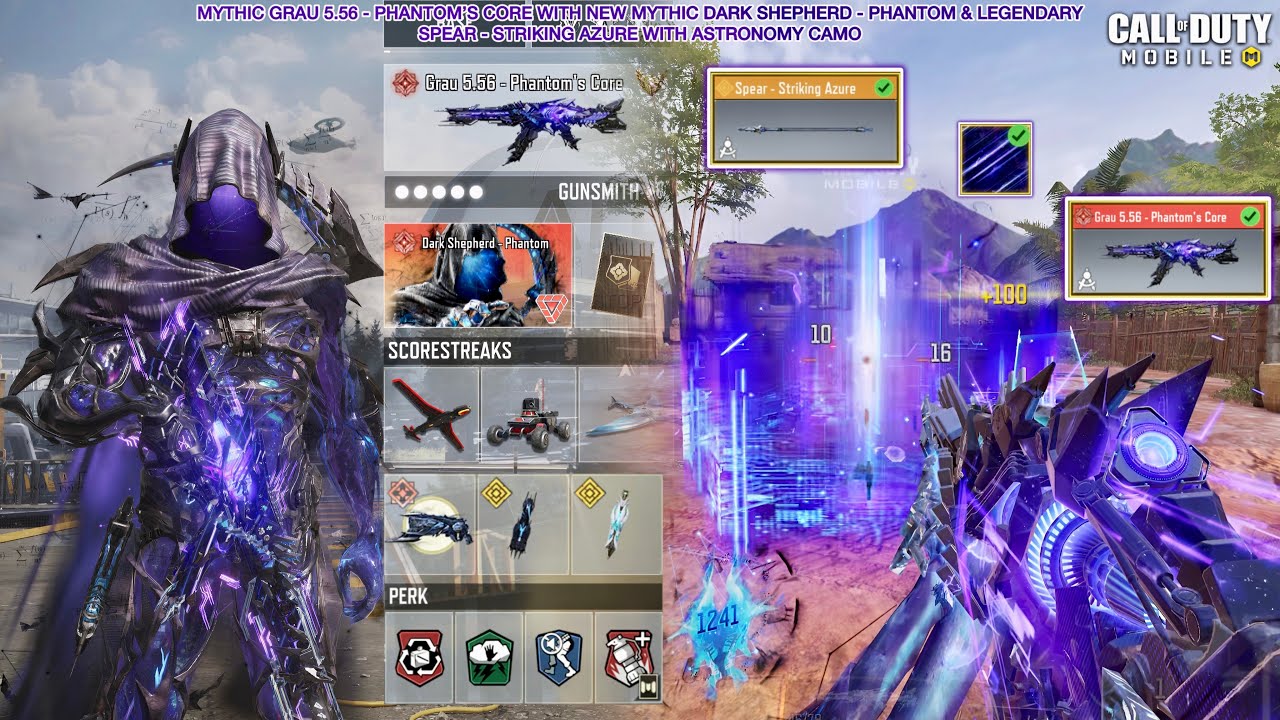 Mythic Grau 5.56 looks amazing with New Mythic Dark Shepherd to smash everyone in CODM SND, TDM & HP