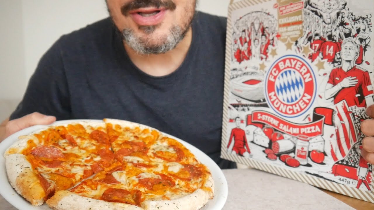 ASMR AUF DEUTSCH – FC Bayern München 5-Sterne-Pizza