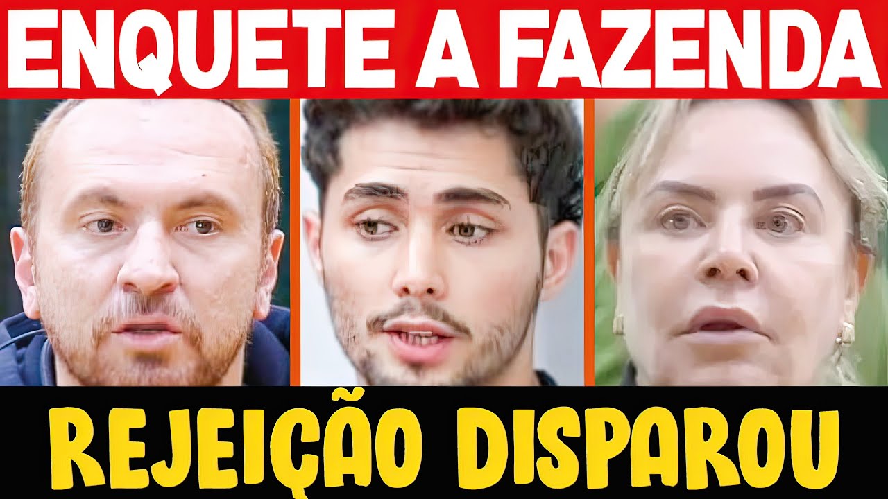Veja QUEM SAI da Fazenda Enquete UOL VOTALHADA - A FAZENDA 16 FLOR, GUI OU ZÉ LOVE?