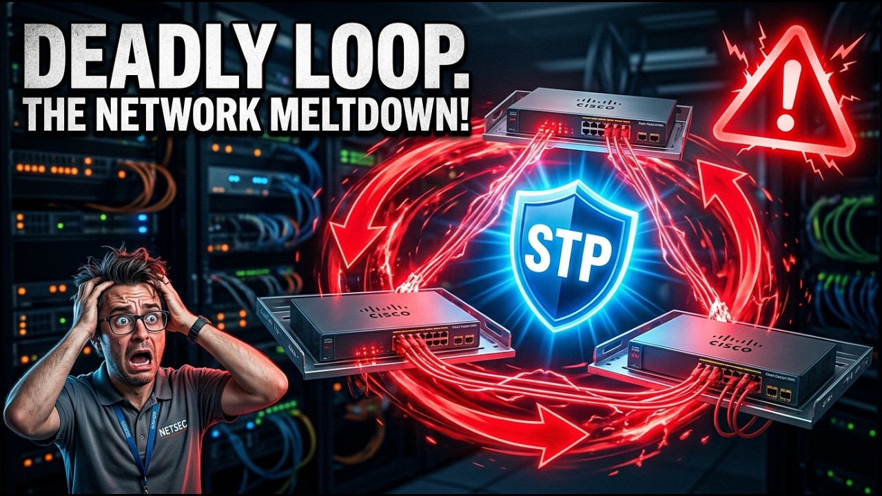 STP Mastery: Prevent Network Loops Without Losing Redundancy!