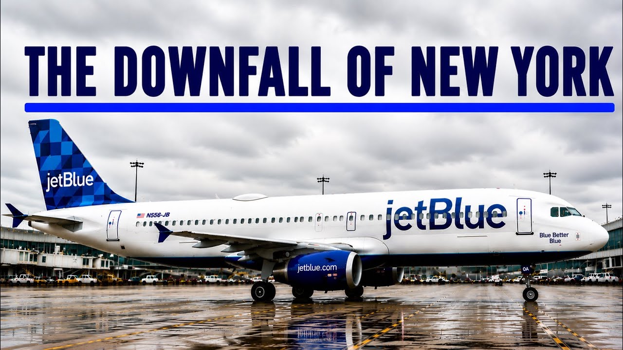 Почему JetBlue ушла из одного из крупнейших аэропортов США