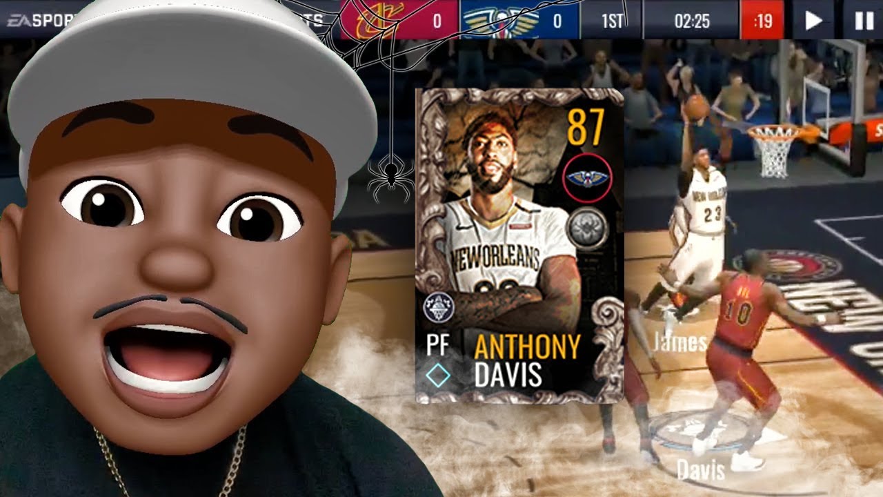 GETTING 87 OVR HALLOWEEN MASTER ANTHONY DAVIS! NBA Live Mobile 19 Season 3 Ep. 15