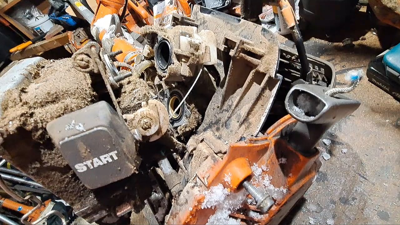 Husqvarna 545FX Autotune ei ota kierroksia - Korjaus filimi