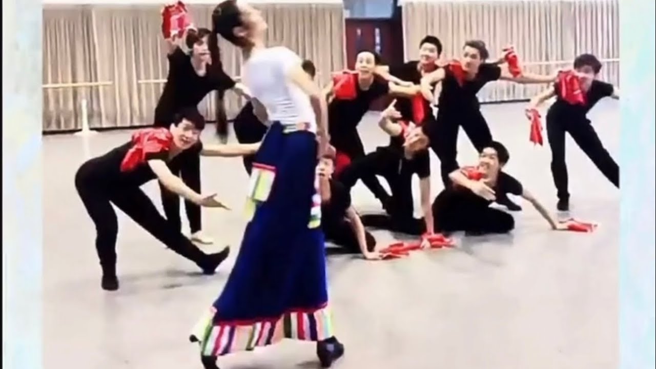 邓为跳舞好欢乐帅！Deng Wei Folk Ballet Jazz. 民族、芭蕾、爵士…