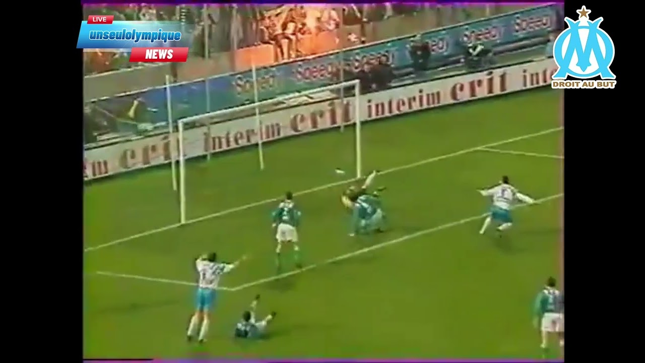 Tony Cascarino goals & skills Olympique de Marseille #om #psg #olympiquedemarseille #footballskills